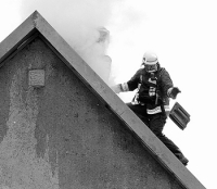 Brandeinsatz der Freiw. Feuerwehr Gramschatz in Rimpar